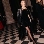 Phoebe Dynevor Instagram - The night before wearing @schiaparelli ❤️