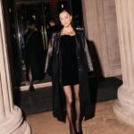 Phoebe Dynevor Instagram - The night before wearing @schiaparelli ❤️