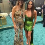 Kyle Richards Instagram - Thank you @peopleschoice! Such a great night out with my sister @kathyhilton & the cast of RHOBH ! And thank you  to all of you for the nominations 🙏❤️
Make up @karinamorxoxo 
Hair @chrisrussellhair