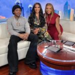 Cynthia Bailey Instagram – PRESS DAY for @bmfstarz with the one & only @lilmeechbmf! 
thank you @sharonlfox5 for a great interview. 
don’t forget to tune in for the season 3 premiere on march 1st!
i can’t wait for you guys to meet GLORIA!💃🏽

#bmf
#starzbmfseason3
#cynthiabailey 
#actress 
@50cent 

pantsuit- @lagencefashion