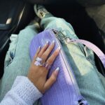 Tori Kelly Instagram – purple is the new pink 💅🏽