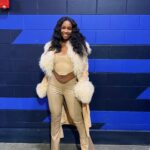 Coco Jones Instagram - courtside courtney 🍿
