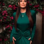 Kyle Richards Instagram - My #RHOBH Season 13 Reunion look 💎 Who's ready for this Reunion?

Dress: @victoriabeckham 
Shoes: @aquazzura 
Jewelry: @lamuse.gems 
Makeup artist: @glambypamelab 
Hair Stylist: @princeangelll