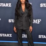 Cynthia Bailey Instagram - LOS ANGELES PREMIERE!📺
@bmfstarz @50cent 

“you are never to old to follow your dreams. embrace yourself & your journey.”🙏🏽

thank you @bmfstarz for welcoming me to the family. family over everything!
can’t wait for you guys to meet GLORIA! y’all ready? 
season 3 @bmfstarz premieres TODAY!!!

#cynthiabailey 
#bmfstarz 
#followyourdreams 
#staythecourse 
#godswill 
#thethirdact 
#loveera 
#50cynt 
#actress 

suit: @hideokibespoke

photos: @gettyimages