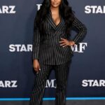 Cynthia Bailey Instagram - LOS ANGELES PREMIERE!📺
@bmfstarz @50cent 

“you are never to old to follow your dreams. embrace yourself & your journey.”🙏🏽

thank you @bmfstarz for welcoming me to the family. family over everything!
can’t wait for you guys to meet GLORIA! y’all ready? 
season 3 @bmfstarz premieres TODAY!!!

#cynthiabailey 
#bmfstarz 
#followyourdreams 
#staythecourse 
#godswill 
#thethirdact 
#loveera 
#50cynt 
#actress 

suit: @hideokibespoke

photos: @gettyimages