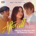 Beauty Gonzalez Instagram - See you all at the Red Carpet Premiere Tonight! ❤️
 And don’t forget February 28 in over 100 Cinemas Nationwide, 
the celebration of love month continues!
Swipe left for the complete Cinema List for #AfterAllFeb28

Book a date with your loved ones. 
Get your tickets early!

AFTER ALL, 
opens February 28 in cinema nationwide
With @iamkelvinmiranda  @teejaymarquez @tartcarlos  @devonseron 
Directed  by @aalixjr 

Tell Your Friends! 💚💚💚