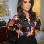 Kyle Richards Instagram - NYC press day! 
Jewlery @antonjewellery 
@foundrae 
Top @lagencefashion 
Hair @juliusmichael1 
Make up @priscilladistasio