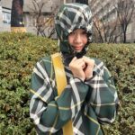 BIBI Instagram – 💚💛 @burberry #ad