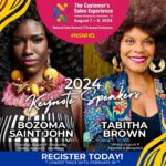 Tabitha Brown Instagram - 🌟 Powerhouse Duo Alert: @iamtabithabrown and @badassboz Headlining the 2024 NSN Professional Conference! 

Join us in #Houston for the 2024 NSN Professional Conference   Career Fair – where excellence is hired and inspired! Don’t miss the chance to be in the presence of these exceptional leaders.

📅 Save the date and register now before prices increase at the end of the month!

Register here: conference.salesnetwork.org

 #NSN2024 #BozomaSaintJohn #TabithaBrown #BlackExcellence #Sales #Marketing