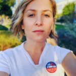 Jessica Capshaw Instagram - ⚡️Voted ⚡️