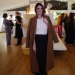 Nikki Reed Instagram - Biodegradable denim used to grow the dinner on our plate!!! WHAT?! When the soil makes the clothing and the clothing makes the food- never have these two industries that have always been part of each other, come together in this way to open up new pathways for what is possible until now. What you see here is circular fashion and regenerative agriculture becoming one, through food. Agriculture has always been a part of the fashion supply chain - from the raw materials grown to produce fashion, to the degradation of the environment due to the toxicity of the fashion industry. For better or for worse, they have danced together. But now, for the first time ever, that dance is shifting to one of possibility and positivity through this denim / tomato story. By using fully compostable @candianidenim denim to feed the soil, @quintosapore grew the very food we ate, which will forever change the standard of both fashion and food!!! MY MIND IS BLOWN!!!!!!! Thank you @liviafirth for your desire to push the boundaries of what is possible along with your twin brothers @mr.eco81 and @ale_giuggioli , and this beautiful room of people you bring together year after year! 

Denim Skirt by @triarchy using @candianidenim 
Coat from my closet by @motherofpearl 
The perfect white T from my closet by @midheavendenim