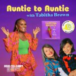 Tabitha Brown Instagram - The aunties welcome the queen of endorphin dressing herself, Tabitha Brown (@iamtabithabrown) to Add to Cart! 

Tabitha shares all the new things she tried and learned through writing her latest book “I Did a New Thing: 30 Days to Living Free.” That includes four little words that are blowing Ku and Su’s minds.

Can you guess those words?

“I Did a New Thing: 30 Days to Living Free” is February’s pick for Lemonada Media’s audiobook club. To learn more, listen to a sample, and get your copy of the audiobook on @AppleBooks, click the link in bio 🎧🍎🍋.
#audiobooks #bookclub #addtocart