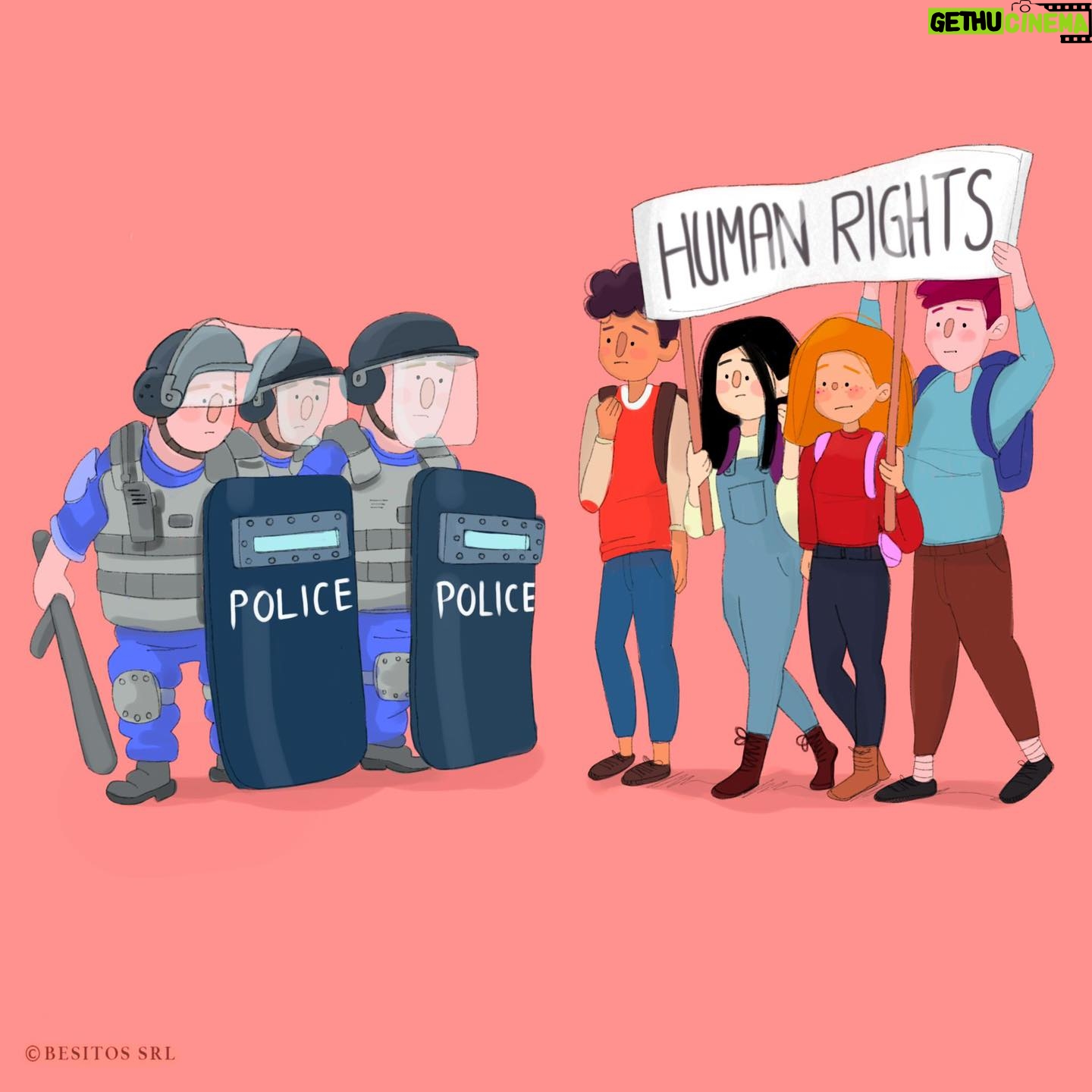 Vanessa Incontrada Instagram - I giovani sono la voce del domani. E il domani nessuno lo può azzittire o fermare. No alla violenza! (Neva)
#LestoriediNeva
#Pisa #democrazia #manganelli
Illustrazione: Alice De Marco @alidemarco_art