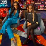 Cynthia Bailey Instagram - “make sure you guys catch me and @therealcandiace on @bravowwhl NOW!!!” 🩵
the season premiere of @bmfstarz is now available to watch!📺

#cynthiabailey 
#actress 
#bmfstarz 

suit: @hideokibespoke
makeup: @billieegene
hair: @theglamfather