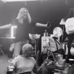 Kylie Minogue Instagram – I LOVE these moments! 🩷 Amongst lots of post-show madness we started singing new album track, STORY. Everyone learning and vibing. Awwwww!!! 🥰 Thanks to @stefandemetriou for his intrepid camera skillz!