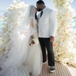 Chanel Iman Instagram – Blissful in Island Blue 🩵— the wedding of @chaneliman and @chauxdown out this week in @voguemagazine
Photos @corbingurkin
#chaneliman #davongodchaux #vogue #voguewedding #anguillawedding @vogueweddings @overthemoon @joshgoodencinema @monicarosestyle @zuhairmuradofficial @zuhairmuradprivate @kbellesdesign @iycyachts @bronxandbanco @xisleboatcharters @amoycoutureny @ivi_medina_ @brilliantearth