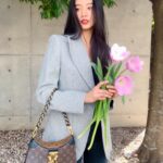 Kōki Instagram - OOTD 🌷💗💄

優しい色のチューリップ☺️

Merci @louisvuitton