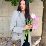 Kōki Instagram - OOTD 🌷💗💄

優しい色のチューリップ☺️

Merci @louisvuitton