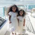 Chanel Iman Instagram - The most beautiful flower girls ever ❤️ my sweet babies 🥰