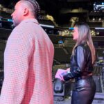 Clarissa Molina Instagram – Ya camino a Miami para mañana agarrar otro vuelo a otro destino😊! Y mirando en mi álbum, la primera foto describe toda la noche en el concierto de @donomar en NY! Se bailó, se cantó y se gozó! Que energía tan increíble! 🔥👏🏼💃🏻 Salió el sol si!!!! 👏🏼👏🏼👏🏼👏🏼👏🏼👏🏼 congrats!!!! 

Look 🖤😎 de mí queridísimo @victoriajoseluis JLV Couture 

Pronto en @elgordoylaflaca todos los detalles! ☀️