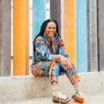 Tabitha Brown Instagram - Until next time stay weird Austin ❤️ & ✌🏾 
📸 @mo_storyteller 
Jumpsuit @farmrio 
Sneakers @gucci 
Earrings @simoneismith