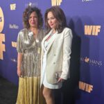Hend Sabry Instagram - At the #WOMENINFILM pre-Oscar Party in L.A yesterday celebrating our Oscar nomination  @kaoutherbenhania and @nadim.cheikhrouha 🤩❤️🧿 @womeninfilmla 
To more Women in Film , and to more Arab Women representing 💃🏻🤩
