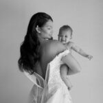 Chanel Iman Instagram - Angel sent baby Capri 👼🏽 Right before meeting daddy down the aisle 🎉