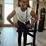 Tabitha Brown Instagram - Day 8 check in of our 30 days of 30 minutes of movement! Just once a day get you 30 minutes of exercise completed❤️Did you move your body today?? You can do it!!! Let’s go💪🏾 #tabithabrown #fitness #movement #womenshistorymonth