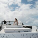 Chanel Iman Instagram – No better way to get to our charter then The Van Dutch ❤️Thank you @xisleboatcharters for being a part of our wedding, and making this a special moment for us both ⚓️🛥️