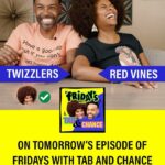 Tabitha Brown Instagram - You can get with this or you can get with that❤️. See yall tomorrow ❤️ #tabithabrown #chancebrown #fridayswithtabandchance
Thank you @uyleesboutique for my tshirt❤️
