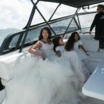 Chanel Iman Instagram – No better way to get to our charter then The Van Dutch ❤️Thank you @xisleboatcharters for being a part of our wedding, and making this a special moment for us both ⚓️🛥️