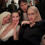 Chicha Amatayakul Instagram - such a pleasure to witness @anthonyvaccarello turning dreams into reality with my own eyes!! Merci @ysl for having me 🖤✨