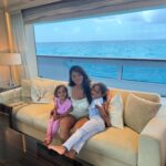 Chanel Iman Instagram – My babies 💙🐚💗⚓️🌊
