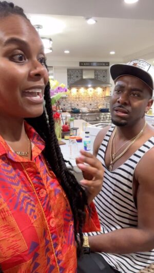 Tabitha Brown Instagram - Anybody else grew up like this or is it just a NC thang?? My granddaddy always stopped our nose bleeds with keys on our necks… 🤷🏾‍♀️. #nosebleeds #countrylife