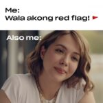 Julia Montes Instagram - The only color we see is red 😅 Watch #FiveBreakupsAndARomance, now streaming on Prime Video.
