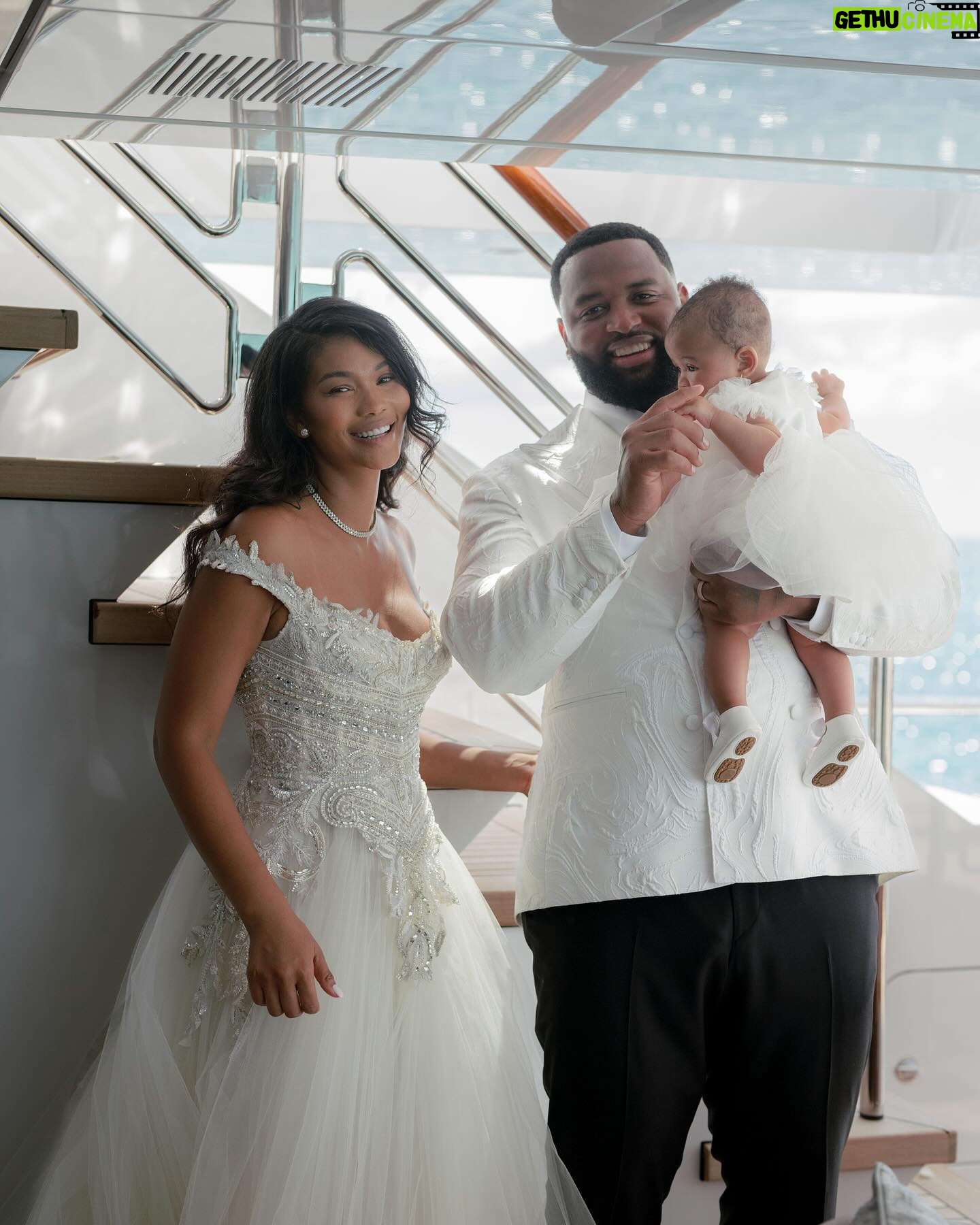 Chanel Iman Instagram - Thank you to everyone who congratulated us and sent their blessings our way we appreciate all the love and support ❤️🙏🏽 Mr. and Mrs . Godchaux ♾️