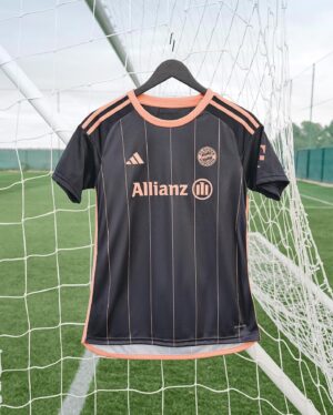 Lena Gercke Instagram - This one is sooo special! 🤩🧡🖤
 
Introducing the first ever bespoke female kit for @fcbfrauen designed by @legerbylenagercke. 🔗 Available on International Women’s Day – 8th of March!