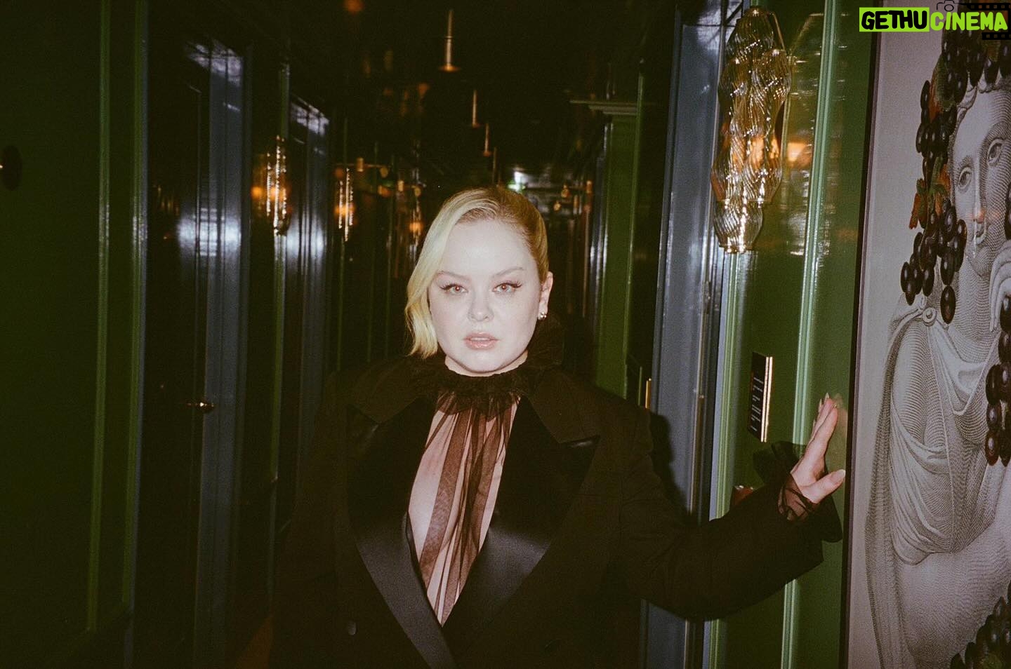 Nicola Coughlan Instagram - Photographed by The @louisadodgeharland at @broadwicksoho
Styled by @aimeecroysdill wearing @stellamccartney & @styland
Makeup @sarahillmakeup using @patmcgrathreal
Hair @halleybrisker
Hair colourist @mrjasonhogan @joshwood
Skin prep @guendalinatheskinsculpter
Body prep @drkarendoherty
@vrwpublicity