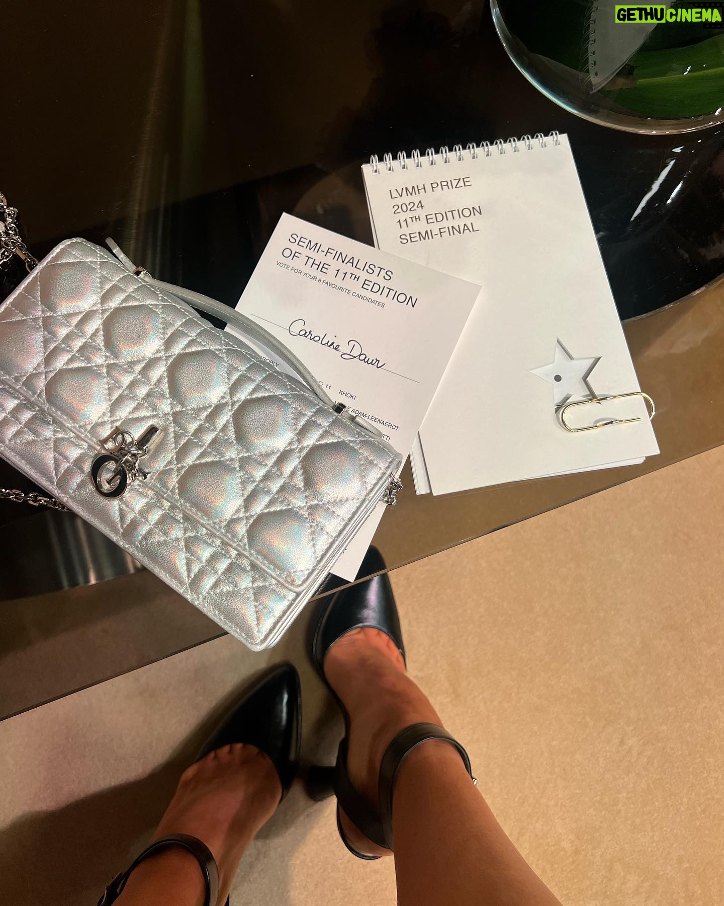 Caro Daur Instagram - …truly honored to be in the committee of 68 @lvmhprize experts once again 🥹🫶🏻 had the finest time meeting the 20 semi-finalists and the hardest time selecting only 8 of them for the finals!