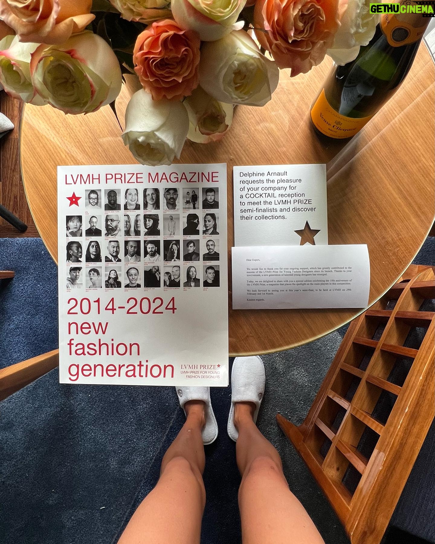 Caro Daur Instagram - …truly honored to be in the committee of 68 @lvmhprize experts once again 🥹🫶🏻 had the finest time meeting the 20 semi-finalists and the hardest time selecting only 8 of them for the finals!