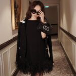 Jolin Tsai Instagram - Empowering black
@maisonvalentino 
#ValentinoLeNoir