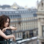 Jolin Tsai Instagram - @maisonvalentino 
#ValentinoLeNoir