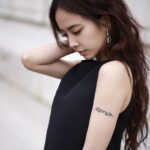 Jolin Tsai Instagram - Empowering black
@maisonvalentino 
#ValentinoLeNoir