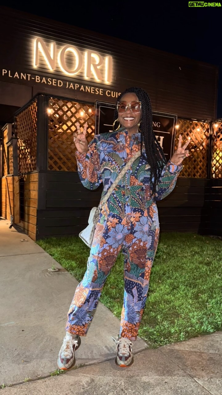 Tabitha Brown Instagram - Family!!!! I went to @nori.atx and baaabbbyyyy this food was delicious and VERY GOOD!! If you are ever in Austin TX, do yourself a favor and stop by here and eat good honey!! #vegan #foodie #tabithabrown #plantbased #austin #restaurant