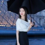 Victoria Song Instagram – 🩷💜
@louisvuitton @NicolasGhesquiere
 #LVFW24 #NicolasGhesquiere #LouisVuitton