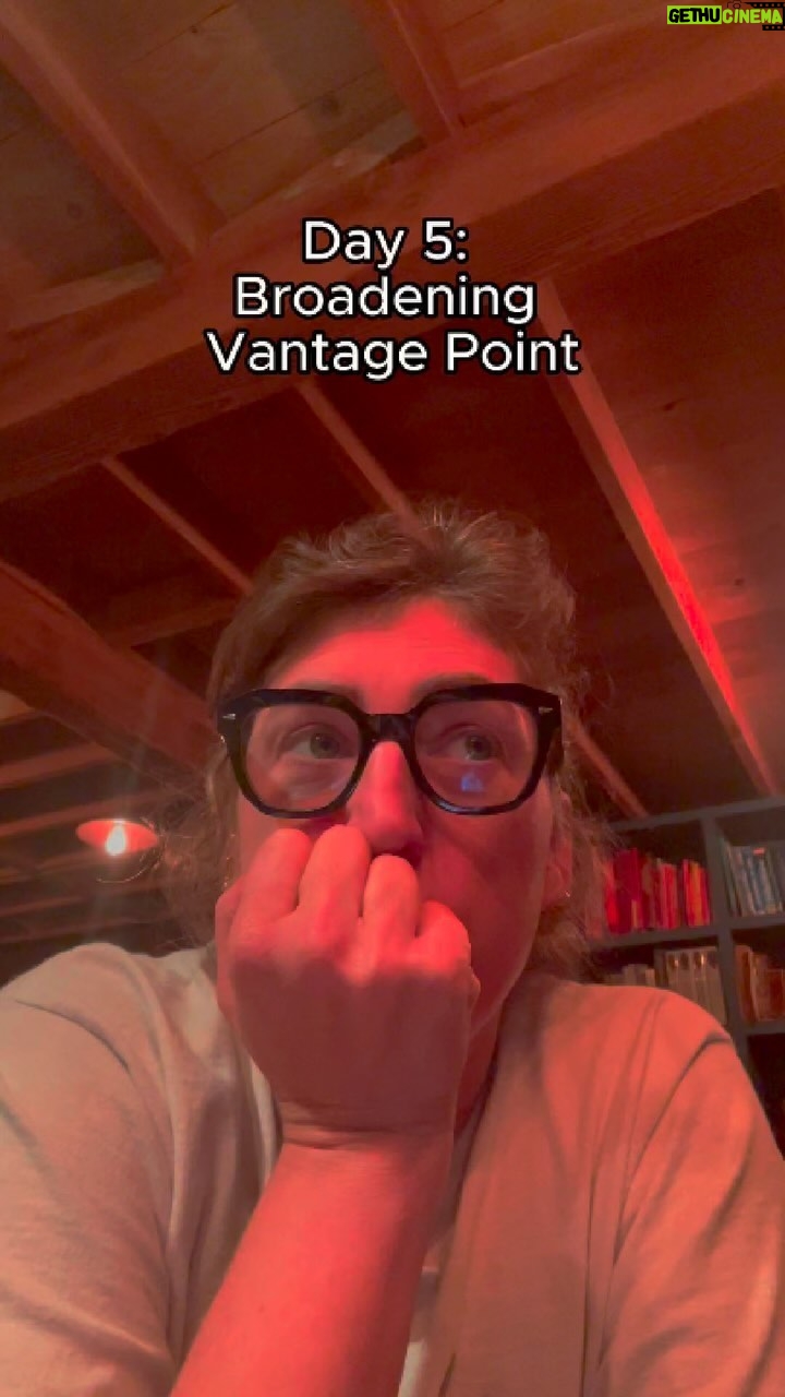 Mayim Bialik Instagram - Days 5 & 6 of my meditation experience using @danharris’ 10% Happier app!
Day 5: Today was interesting because even my therapist noticed a positive change in me after beginning this week’s journey. I’ve been focusing on applying the clarity I’ve gained during meditation to the times when I’m not meditating, and my vantage point feels a little broader.
I also realized today that with all of the sensations that come up in your body when you focus on your breathing, how could I possibly have room for anything else in my head?
Day 6: There’s something about the ritual of sitting in a dignified posture that really works for me while meditating. For me, it’s significantly different than the laying down and chillin’ I was doing before, and it’s made a world of difference.
I feel chill. That is all.
Stay tuned for my final meditation update tomorrow!