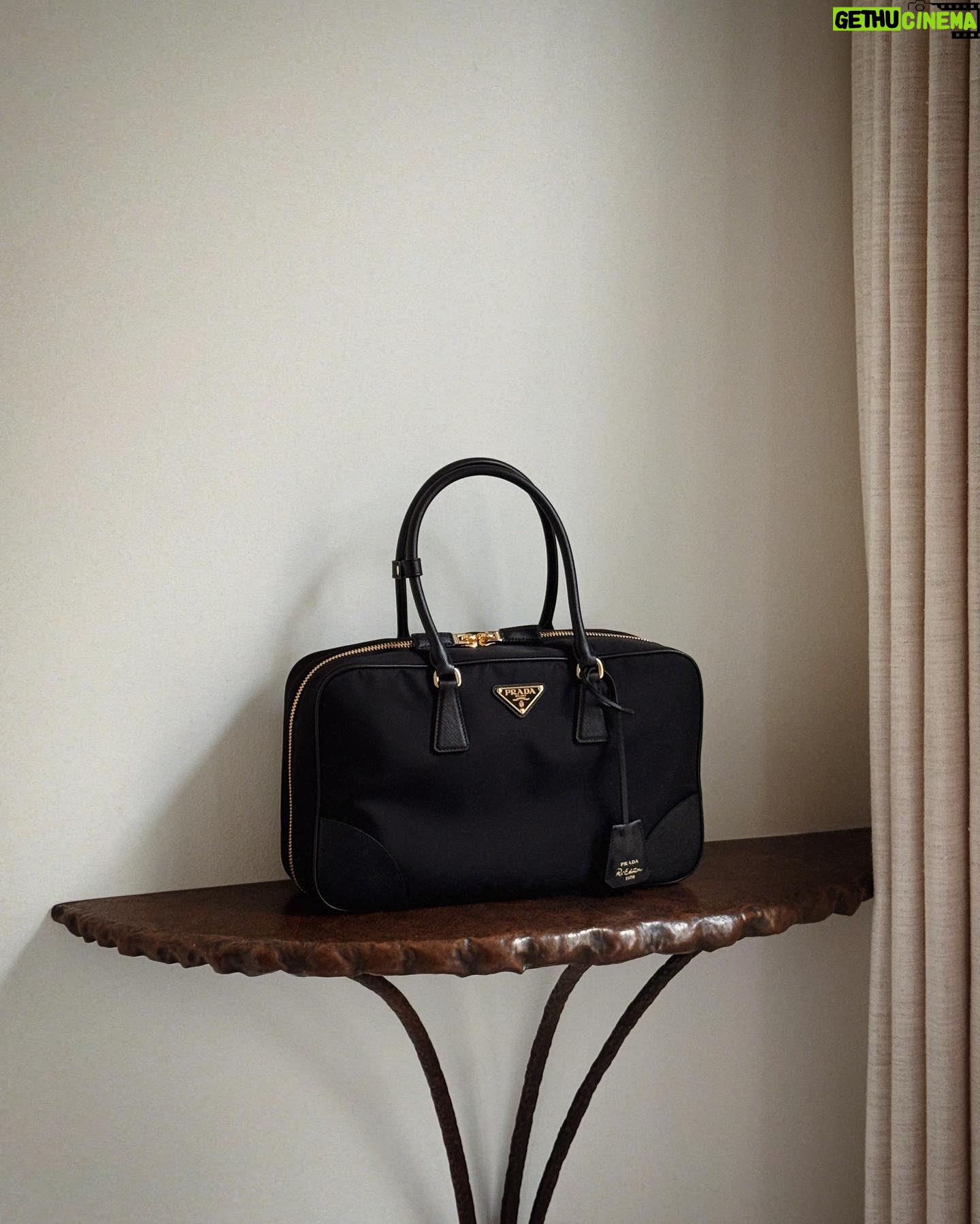 Caro Daur Instagram - Anzeige // let me introduce you to the new @prada Re-Nylon bag #PradaReNylon
