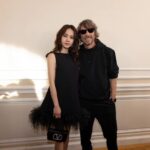 Jolin Tsai Instagram - 謝謝 @maisonvalentino 和  @pppiccioli 邀請 
再次體驗時裝周忙碌的人車潮
適應期也隨著年齡增長拉長了許多
人走茶涼  回過神早已事過境遷
會太傷感嗎 😂😂😂
#都是黑色的關係
#ValentinoLeNoir
