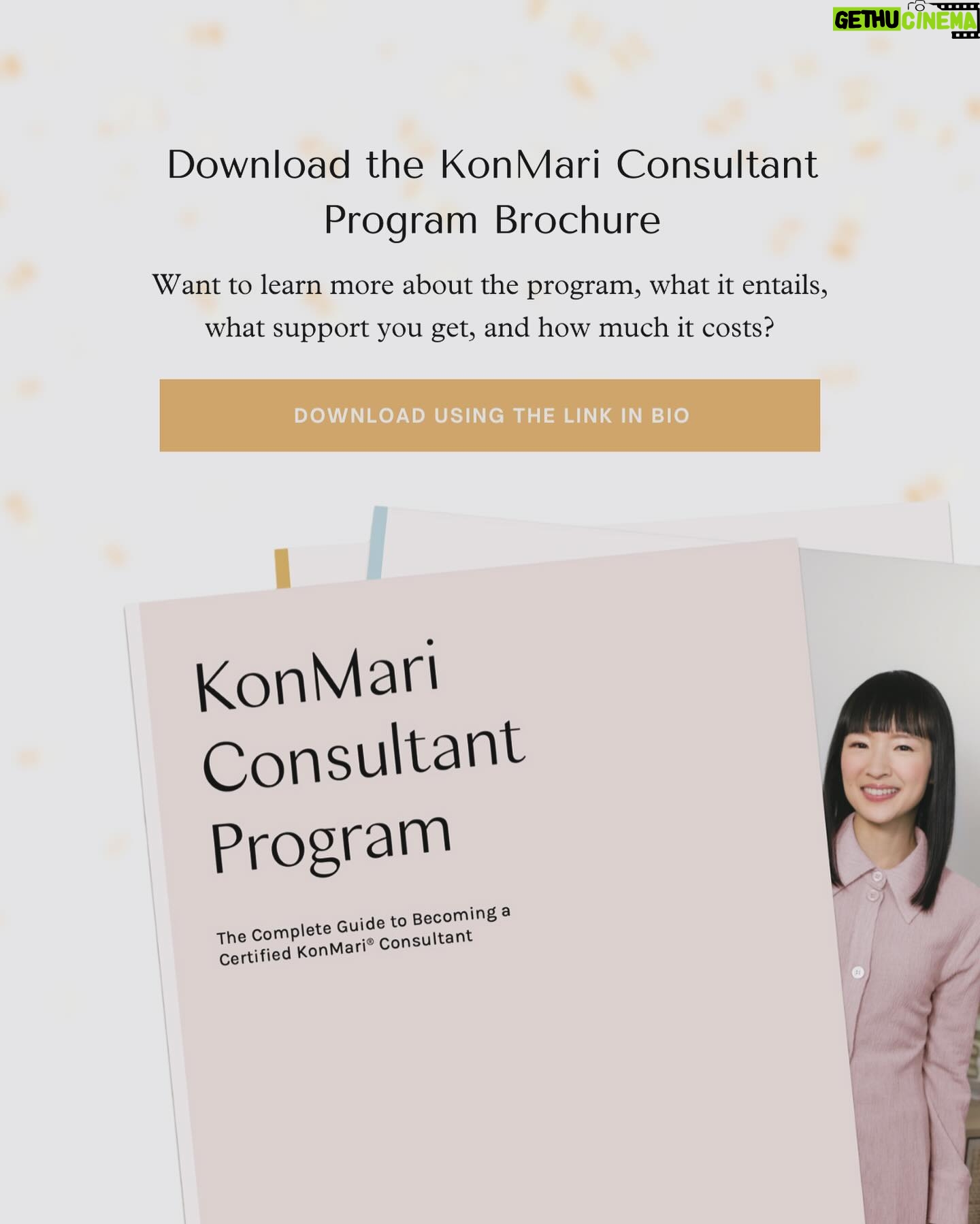 Marie Kondo Instagram - Start a career in helping others by creating lasting change through the life-changing magic of tidying! Whether it becomes a part time career to fill your heart with joy and bring supplemental income, or a full time career making positive changes in others lives for a living, the KonMari Consultant Program will bring you support to start your tidying business.
【Linked in our bio are resources sure to be helpful in making an informed decision about joining our program and community.】
- Download the brochure to learn more about the KonMari Consultant Course and what support you receive on your journey
- Register for the free info session on March 7th, 2024 9:00am Pacific to get your questions answered and learn more about the program
- Registration links for
March Virtual KonMari Consultant Course (3/18-3/20)
April In-Person KonMari Consultant Course (4/5-4/7)
【Use code NEWYORK to get $250 off registration】
Join Marie and her community of passionate KonMari Consultants in organizing the world and leading with joy.
Feel free to reach out to kcevent@konmari.com to ask our team any questions you may have!
#konmarimethod #sparkjoy #smallbusiness #businessowner #entrepreneur #organization #professionalorganization #sparksjoy