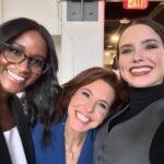 Sophia Bush Instagram - We had an amazing time at the first #MSNBClive yesterday, speaking to @stephruhle about closing the gender lending gap and our work as advisors to the @firstwomensbank and general partners at @unionheritage.

We understand the unique needs of the women’s economy because we are a part of it. Women are leading an economic revolution in this country, but just as there are gender gaps in leadership and pay, there is a gender gap in access to capital and First Women’s Bank intends to solve it.

And as investors, we know that on the equity side the need is just as urgent. We spend a lot of time educating people about the disparities for women and people of color — and they are many — but the truth is, more capital is needed in the ecosystem earlier for everyone. The lack of access to it disproportionately affects underrepresented founders. It is also where we see the greatest investment opportunity. We know that when we fund: early stage — matters just as much as who we fund: diverse entrepreneurs — and who gets to do the funding: diverse allocators.

Teams of diverse founders (meaning more than one gender and/or more than one race or ethnicity represented) create more innovation and, on average, better financial outcomes at venture-funded startups, including 30% higher MOIC (multiples on invested capital) when companies are acquired or go public, plus better valuations for startups with at least one female founder (63% better than all-male teams) and/or with at least one ethnically-diverse team member reporting to the CEO (65% better than all-white teams).

Our diversity of experience truly is our greatest strength. It’s moral. And it’s basic math. And we’re betting on both. Thank you to @lukerussert and @rashidaaj. And to @lisalstone for your incredible research quoted above.